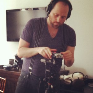 Moti getting the camera ready!